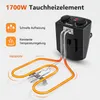 COSTWAY Fritteuse 5L 1700W, Edelstahl-Fritteuse mit Öl, 3 Produktbild-Vorschau 4