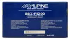 Alpine BBX F1200, 4 kanály/kanálov, 95 dB Náhľad obrázku produktu 7