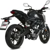 Kompletní černý výfukový systém MIVV Mk3 pro HONDA CB 125 R Náhled obrázku produktu 1