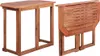 vidaXL Tavolo da bistrot 90x50x75 cm in legno massiccio di Anteprima dell’immagine prodotto 8