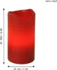 Best Season 4er LED-Wachskerzenset mit Fernbedienung, rot, Produktbild-Vorschau 5