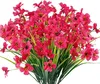 OKWISH 6 Stück Künstliche Blumen,Violett Kunstblumen Produktbild-Vorschau 1
