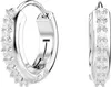 Swarovski Creolen Damen Matrix Swarovski® Zirkonia Produktbild-Vorschau 6