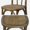 sweeek - 4er-Set Vintage-Stühle aus Holz und Produktbild-Vorschau 5