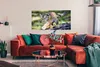 MuchoWow® Poster Tiger - Junge - Baum 120x60 cm - Bild Produktbild-Vorschau 2