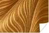MuchoWow® Poster Nahaufnahme von Goldfarbe 90x60 cm - Produktbild-Vorschau 1
