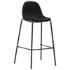 5-tlg. Bar-Set Stoff Schwarz , Esszimmer Design 2024 Produktbild-Vorschau 4