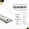 40x Quadrat Edelstahlschiene Fliesenprofil Fliesenschiene Produktbild-Vorschau 3