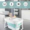 Baby Badewanne Faltbar mit Hocker babywanne rutschfeste Produktbild-Vorschau 2