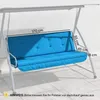 Auflagen-Set für Hollywoodschaukel 170 cm Stuhlkissen Produktbild-Vorschau 3