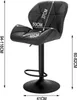 WOLTU 4er-Set Barhocker höhenverstellbar, drehbar, Produktbild-Vorschau 7