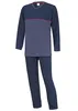 KB Schlafanzug Herren langarm lange Hose Männer Pyjama Set Produktbild-Vorschau 5