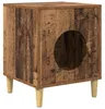 vidaXL Katzenhaus Altholz 42,5 x 40 x 53 cm Holzwerkstoff Produktbild-Vorschau 1