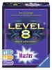 The image shows the front packaging of the board game 'Level 8 Master' by Ravensburger. Produktbild-Vorschau