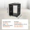SucceBuy Support de rack AV 12U, capacité de charge de 500 Voir les images du produit 7