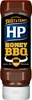 A bottle of HP Honey BBQ sauce against a white background. Produktbild-Vorschau