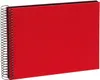 Goldbuch Spiralalbum Bella Vista rot 25x17 cm Produktbild-Vorschau 1