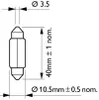 Philips KfzSoffiten 12V 10W C10W SV8,5, T10, 5x43 Produktbild-Vorschau 11