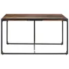 vidaXL Tavolo da pranzo 140x140x75 cm in legno massiccio Anteprima dell’immagine prodotto 2