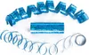 Luftschlangen "Holografisch" 4m / 5 Rollen | Blau Produktbild-Vorschau 5