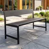 di volio Gartenbank ITRI - Grau, Sitzbank in Holzoptik, Produktbild-Vorschau 8