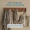 doporro Garderobenhaken Kleiderhaken Wand mit 14 Haken für Produktbild-Vorschau 3