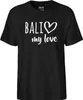 Huuraa Herren T-Shirt Bali my love M Black Bio Baumwolle Produktbild-Vorschau 2
