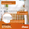 KIDIMAX® Treppenschutzgitter, weiß, 75-84cm Produktbild-Vorschau 2