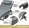 deluxe4home® Gartenliege Sonnenliege 5-stufig verstellbar I Produktbild-Vorschau 5