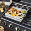sweeek - Plancha Grillplatte, 40cm - Edelstahl Produktbild-Vorschau 6