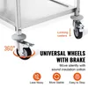 chariot multi-usages à 3 étages - Chariot sur roues - 94,5 Voir les images du produit 5