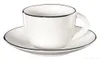 ASA Espressotasse mit Unterer, ligne noire  with black line Podgląd zdjęcia produktu 1