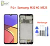 Für Samsung Galaxy M32 M325 LCD Display (OLED) mit Rahmen Produktbild-Vorschau 1