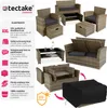 TecTake 403719, Hnědá, 4 sedadlo/sedadel, Dospělí a děti, Náhled obrázku produktu 3