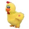 Poule électronique en peluche, pond 3 œufs, danse et joue Voir les images du produit 3