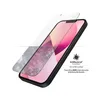 A screen protector is shown over an iPhone 13 Mini. Anteprima dell’immagine prodotto