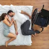 poduszka ortopedyczna do siedzenia relaxdays czarna Podgląd zdjęcia produktu 2