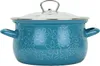 Belis Pot en émail avec couvercle en verre FLOWER 20 Voir les images du produit 1