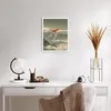 Poster - Poster ohne Rahmen - Rot Flugzeug Berge - 40x50 cm Produktbild-Vorschau 5