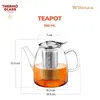 Wilmax 950ml Glasteekanne Produktbild-Vorschau 4