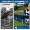 Rechteck Poolabdeckung 220x150 cm, wasserdicht & Produktbild-Vorschau 4