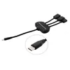System-S USB 3.1 Type C male zu 2 x USB Typ A und 1x USB Produktbild-Vorschau 3