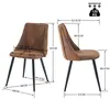 Meubles Cosy : lot de 6 chaises de salle à manger de style Voir les images du produit 5