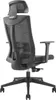 Ergonomischer Bürostuhl mit Rädern und Lordosenstütze Produktbild-Vorschau 5