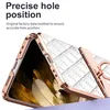 Leder Hülle für OPPO Find N3 Flip mit Ringhalterung, Luxus Produktbild-Vorschau 4