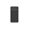 A black power bank is shown against a white background. Produktbild-Vorschau