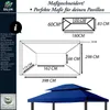 freigarten.de Ersatzdach für Pavillon 3x4 Meter Wasserdicht Produktbild-Vorschau 2
