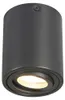 LED Aufbaustrahler schwenkbar Genius 662 rund schwarz – Produktbild-Vorschau 1