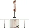 The Living Store Wieszak na płaszcze czarny 177 cm Żelazo Podgląd zdjęcia produktu 1