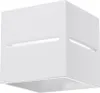 Wandleuchte LOBO weiß 1xG9 8W Aluminium 10x12x10cm Sollux Produktbild-Vorschau 1